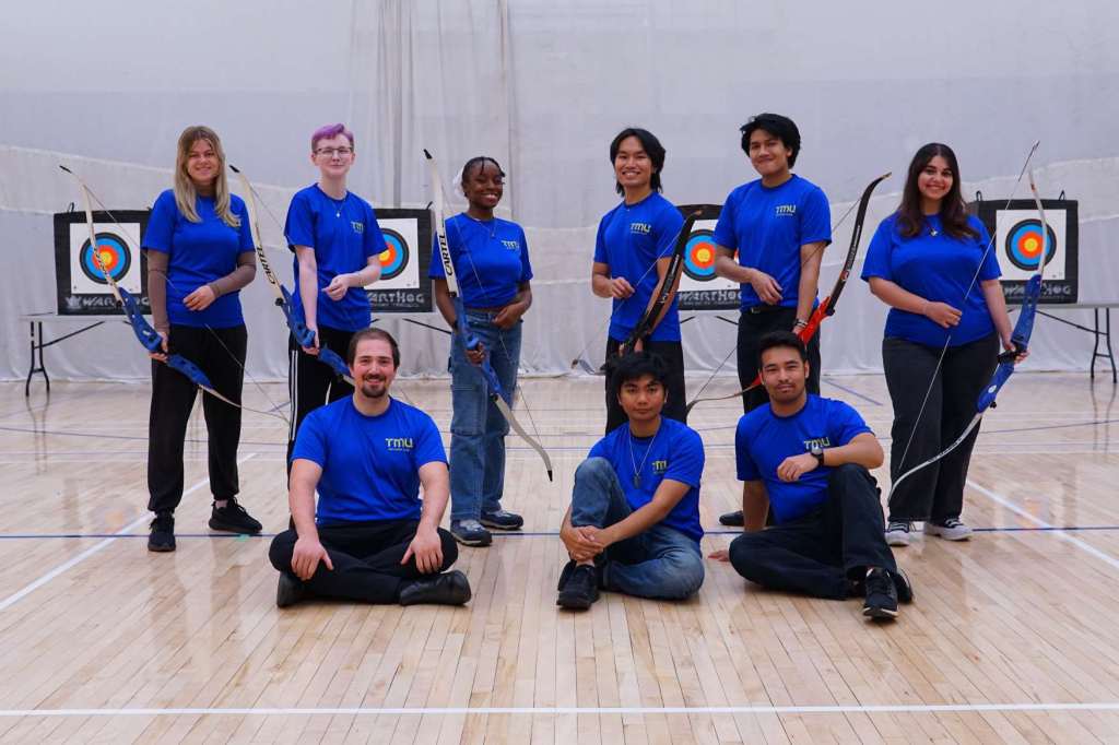 Photo by Toronto Metropolitan University Archery Club